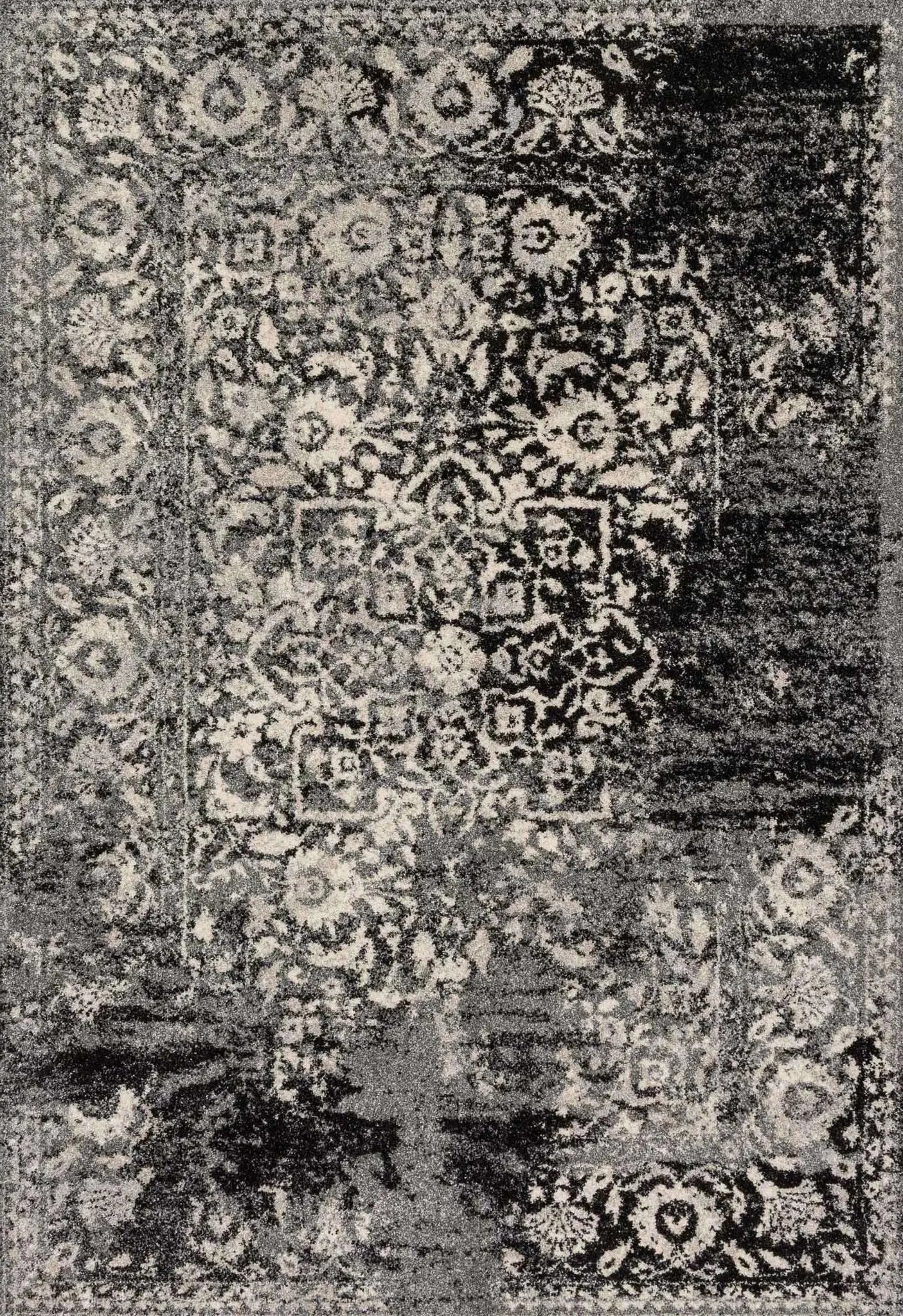 Emory EB 01 Black / Ivory Rug