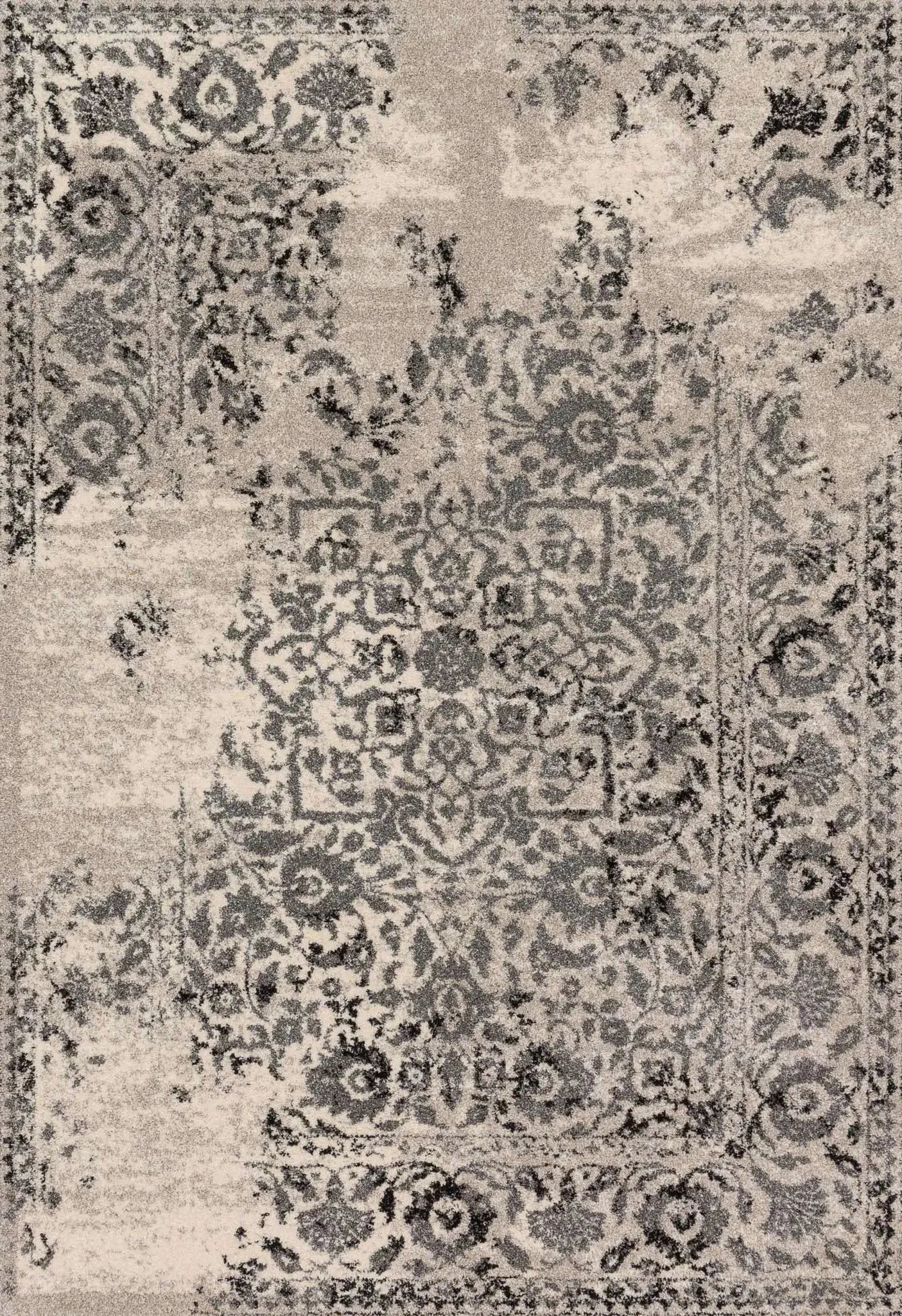 Emory EB 01 Ivory / Charcoal Rug