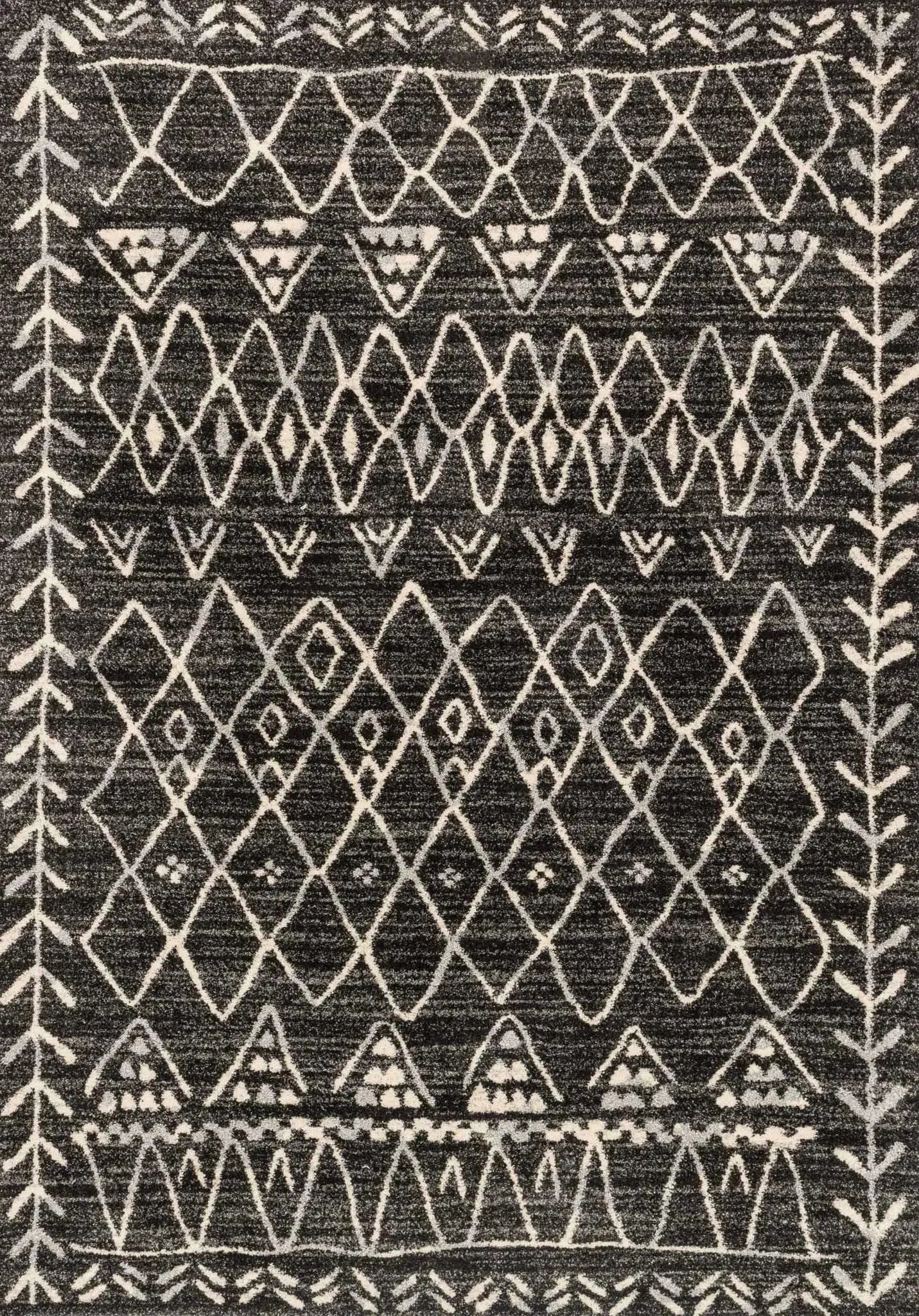 Emory EB 09 Black / Ivory Rug
