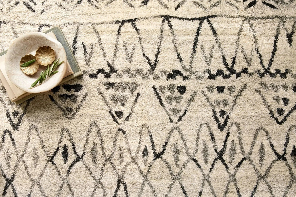 Emory EB 09 Heather Gray / Black Rug