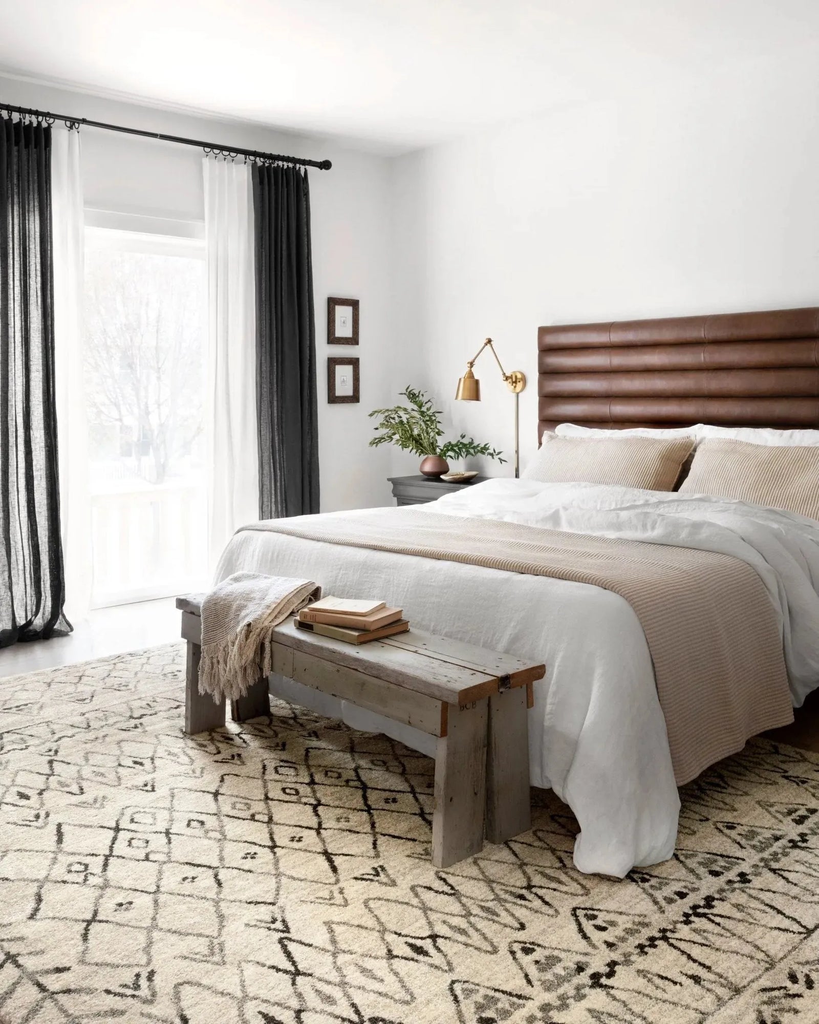 Emory EB 09 Heather Gray / Black Rug