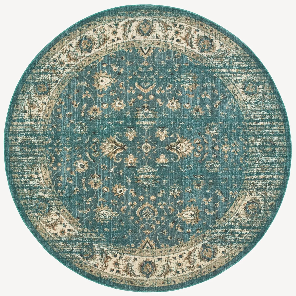 Empire 114l Blue/ Ivory Rug