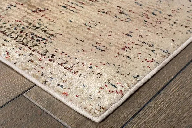 Empire 28W Ivory/ Blue Rug