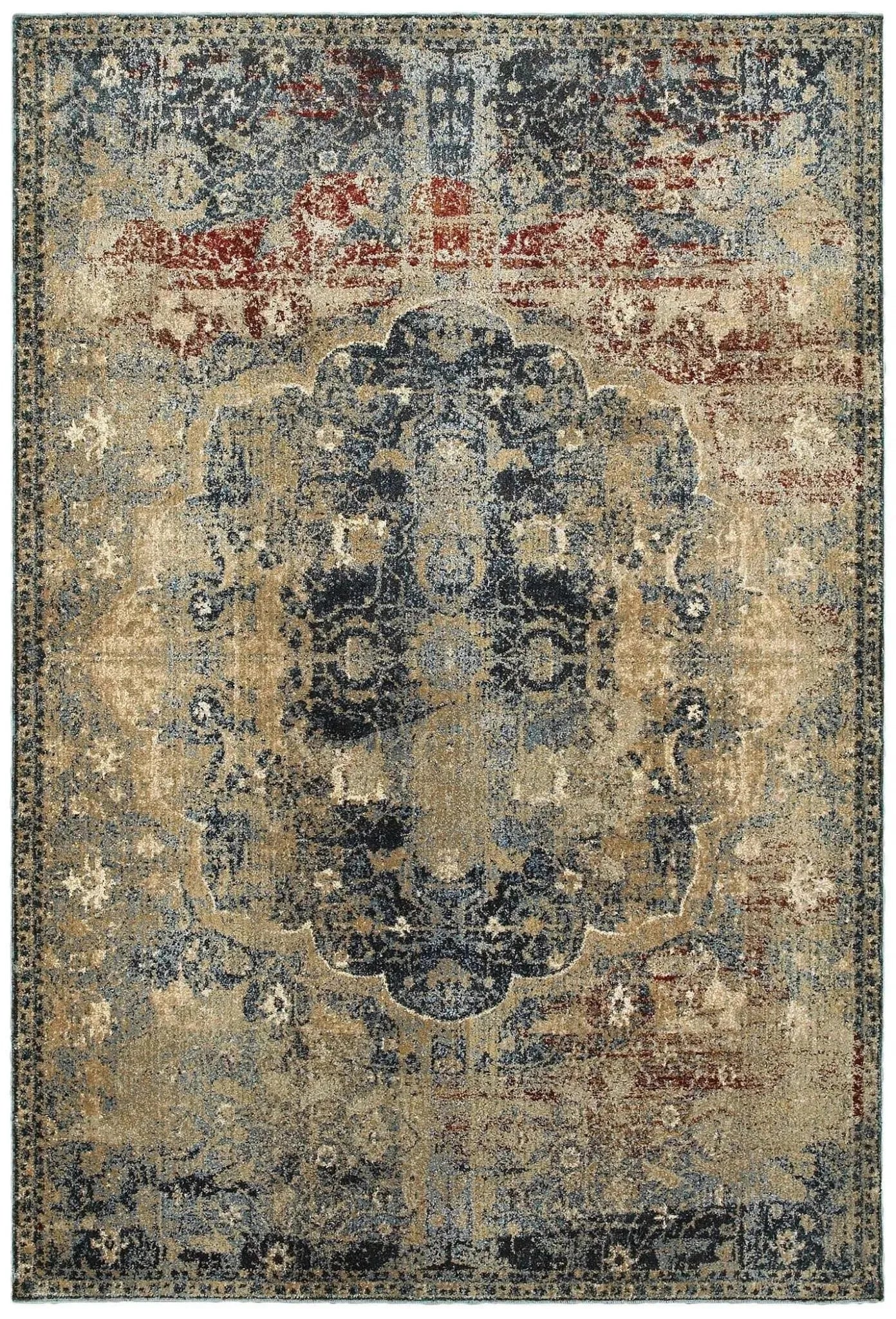 Empire 4449h Gold/ Blue Rug
