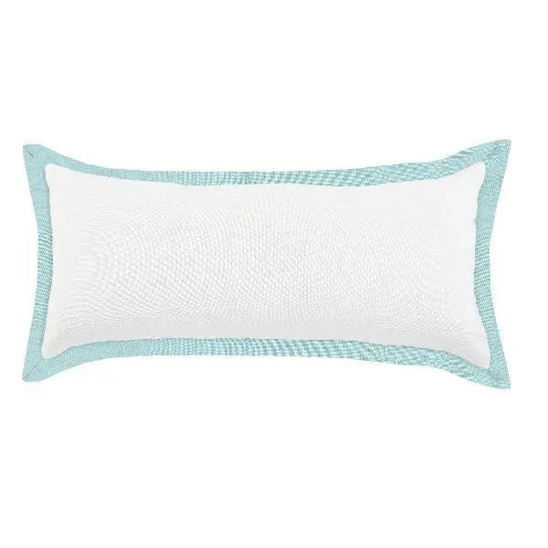 Empire Lr07730 White/Icy Blue Pillow