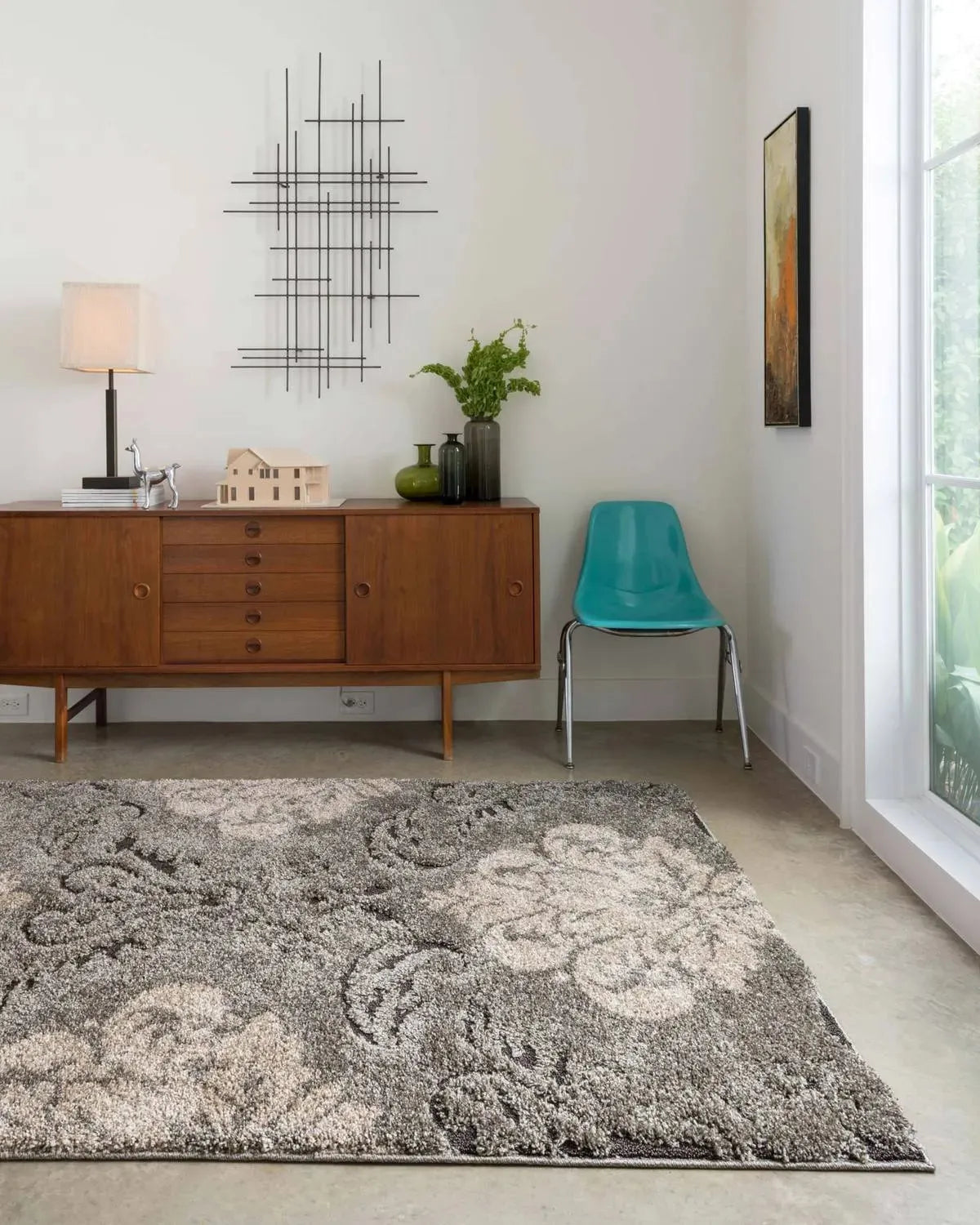 Enchant EN 03 Smoke / Beige Rug