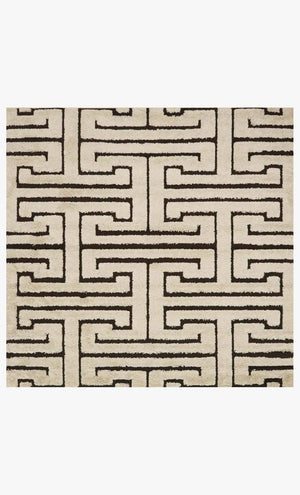 Enchant EN 28 Ivory / Dark Brown Rug