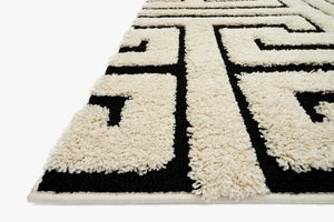 Enchant EN 28 White / Black Rug