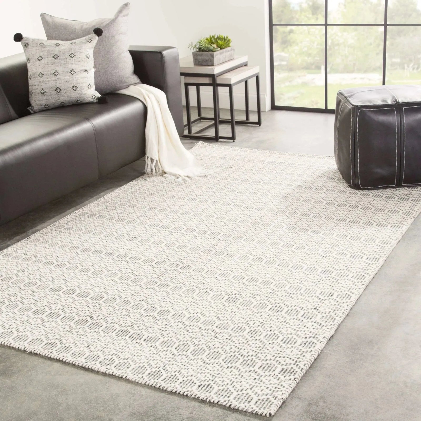 Enclave ENC01 Calliope Whisper White/Ghost Gray Rug