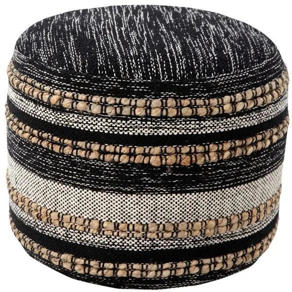 Enigma 34043BLK Black Pouf