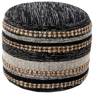 Enigma 34043BLK Black Pouf