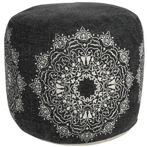 Enigma 34047BLK Black Pouf
