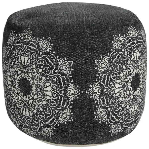 Enigma 34047BLK Black Pouf