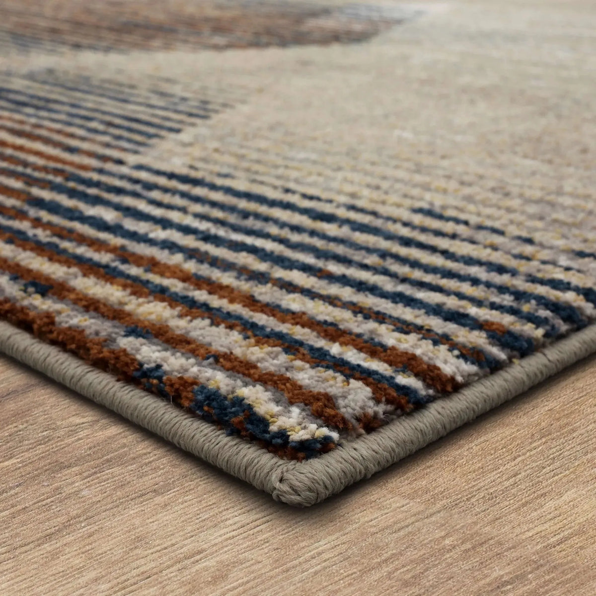 Epiphany 92205 4545 Precarious Stria Frost Grey Rug