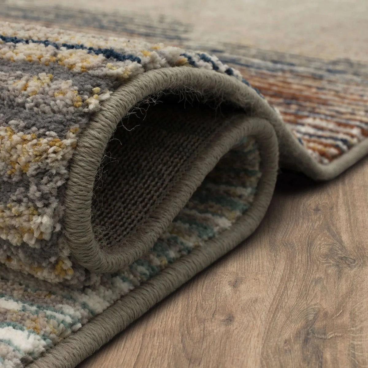 Epiphany 92205 4545 Precarious Stria Frost Grey Rug