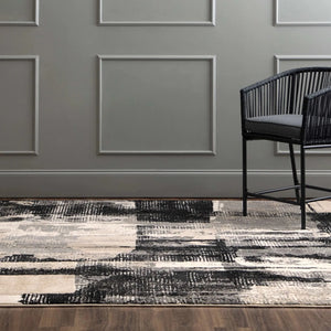 Epiphany 92210 90166 Brush Strokes Soot Rug