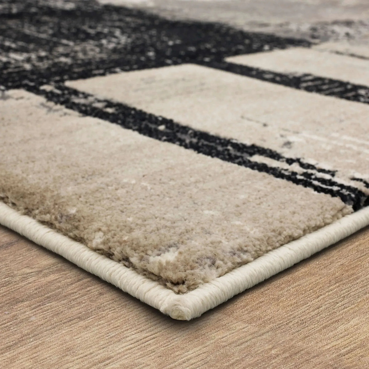 Epiphany 92210 90166 Brush Strokes Soot Rug