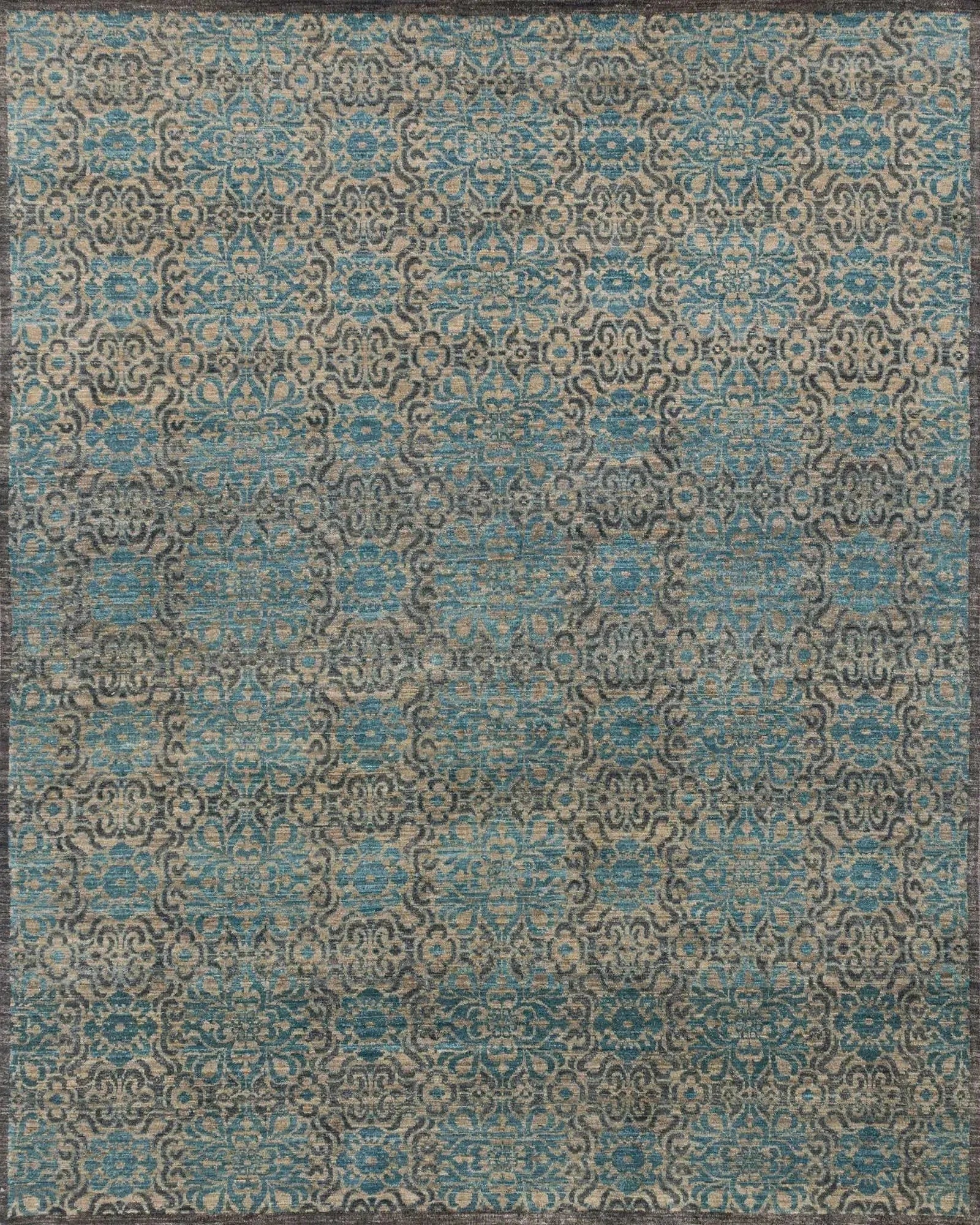 Essex EQ 02 Twill / Blue Rug