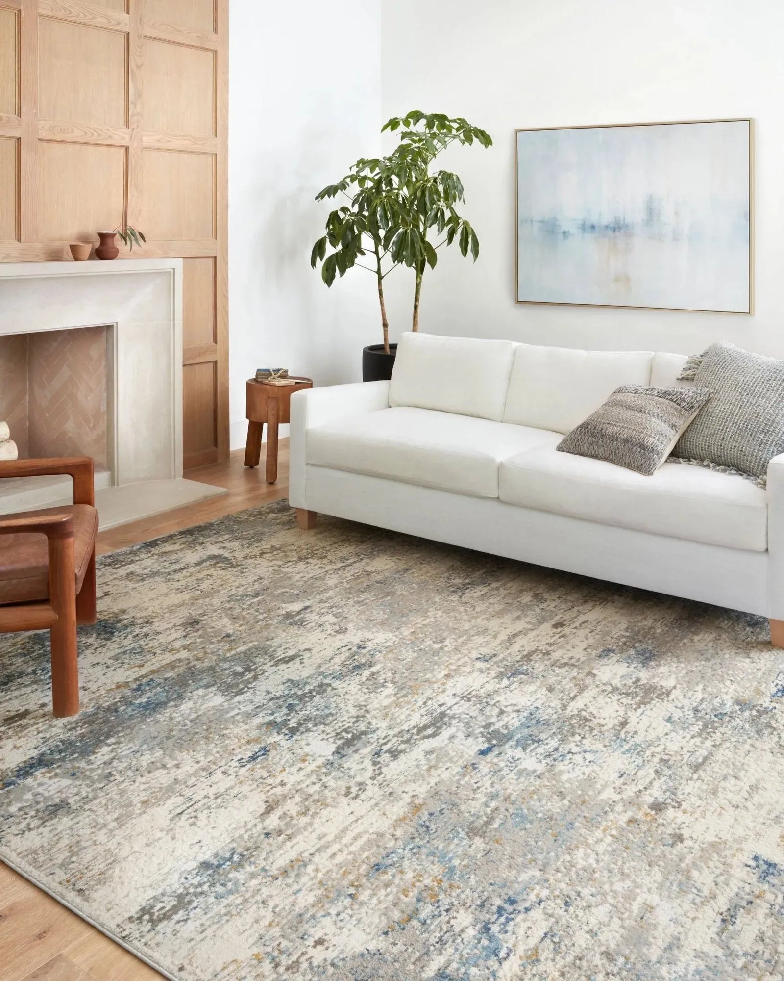 Estelle Est-03 Ivory/Ocean Rug