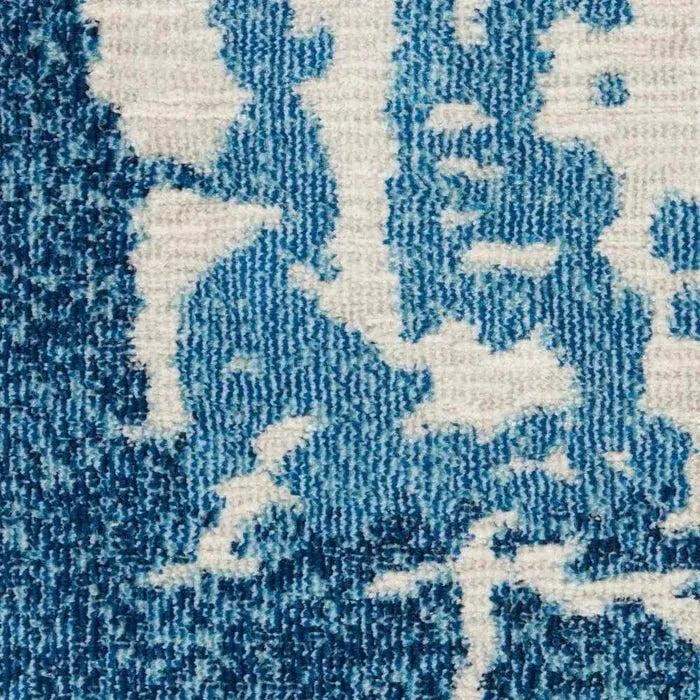 Etchings ETC04 Ivory/Blue Rug