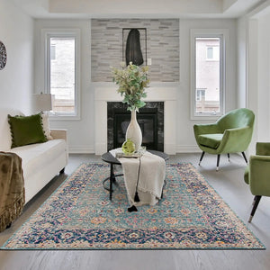Eternal ETE-28 Turquoise Rug