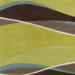 Eternity 1084 Landscapes Lime/Mocha Rug