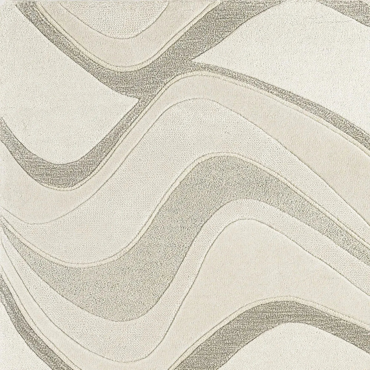 Eternity 1085 Waves Ivory Rug