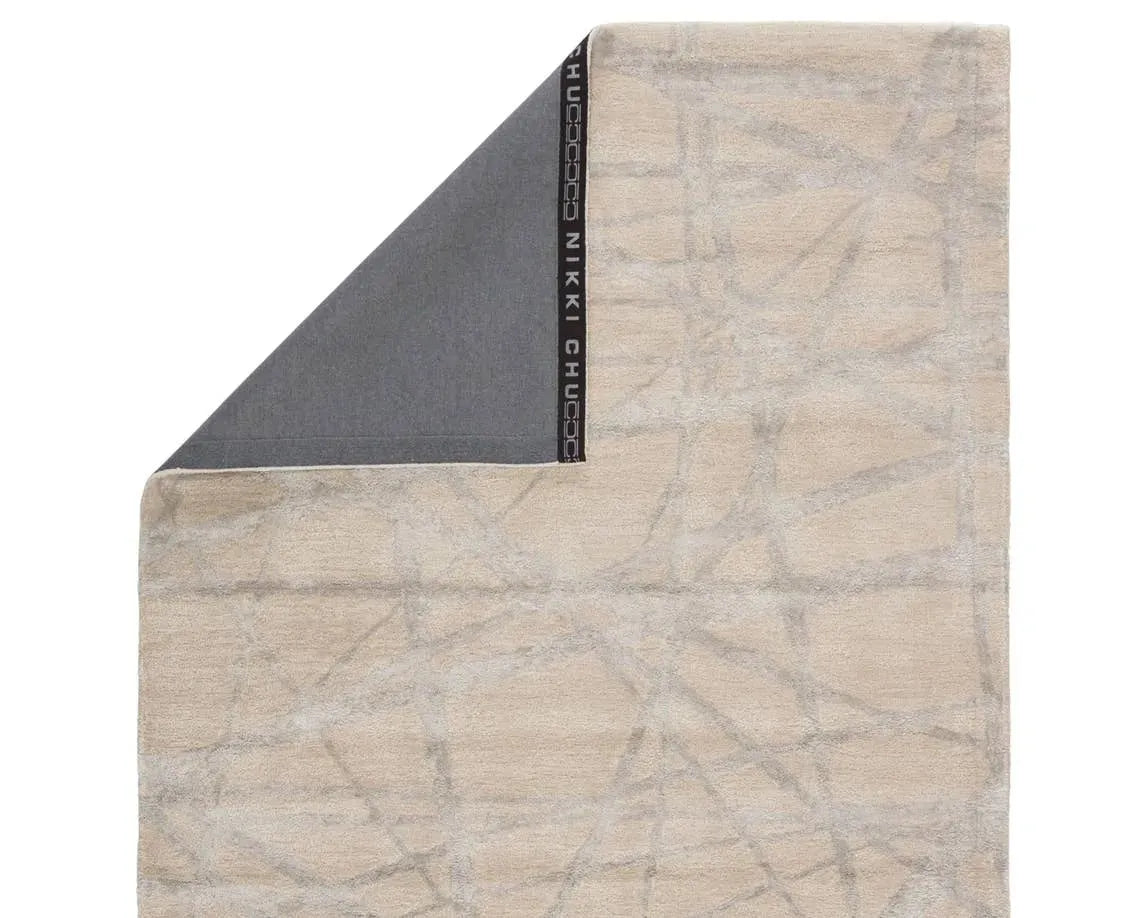 Etho by Nikki Chu ENK11 Avondale Parchment / Chateau Gray Rug