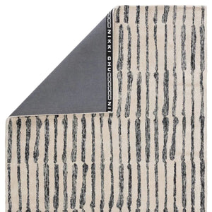 Etho by Nikki Chu ENK13 Saville Fog / Peat Rug