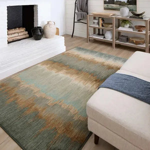 Euphoria 90261 880 Cashel Abyss Blue Rug