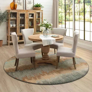 Euphoria 90261 880 Cashel Abyss Blue Rug