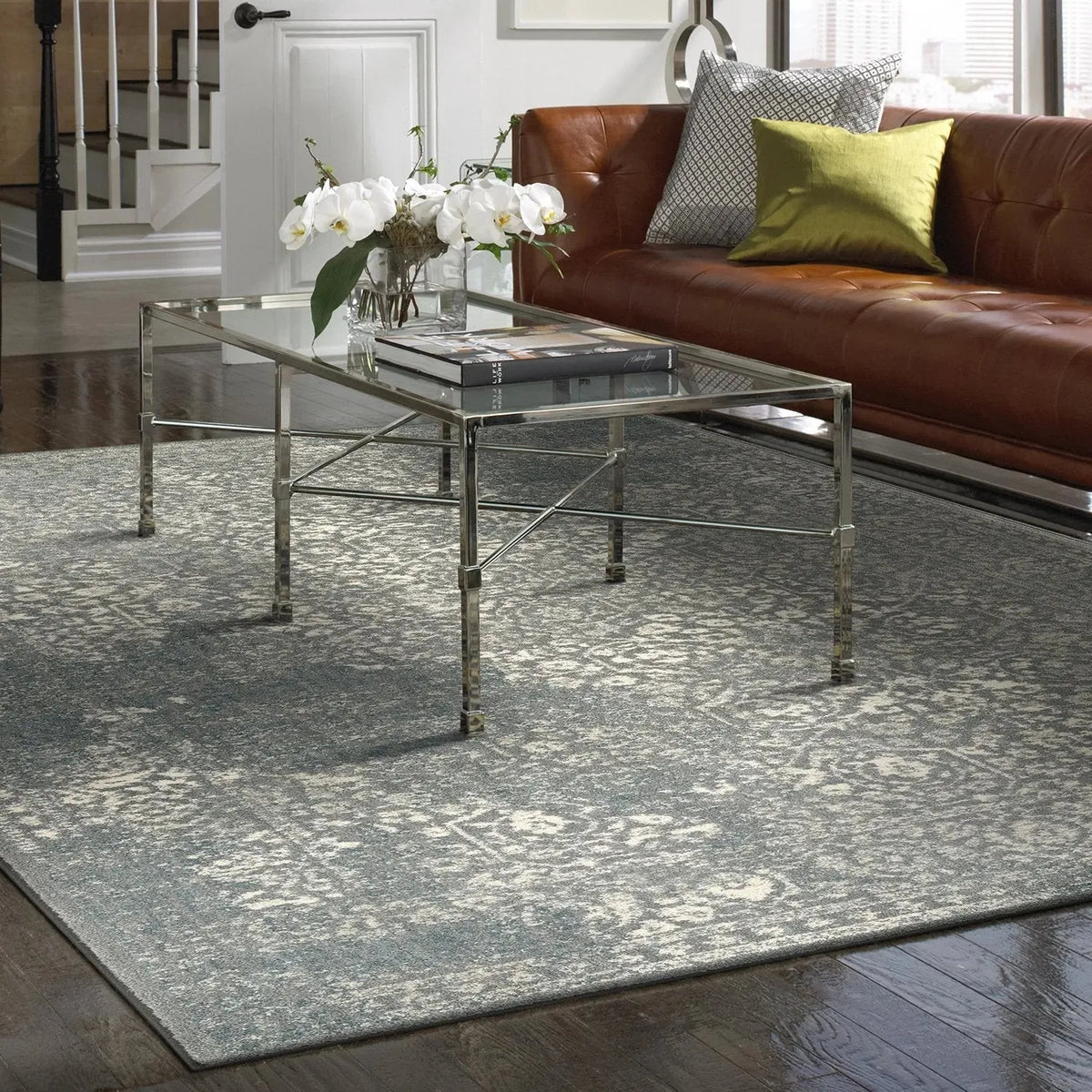 Euphoria Ayr Willow Grey 90643 90075 Rug