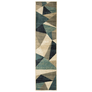 Evandale 9841B Grey/Blue Rug