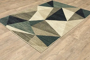 Evandale 9841B Grey/Blue Rug