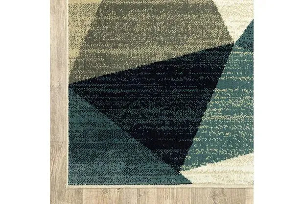 Evandale 9841B Grey/Blue Rug