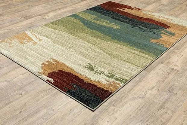 Evandale 9849A Beige/Multi Rug