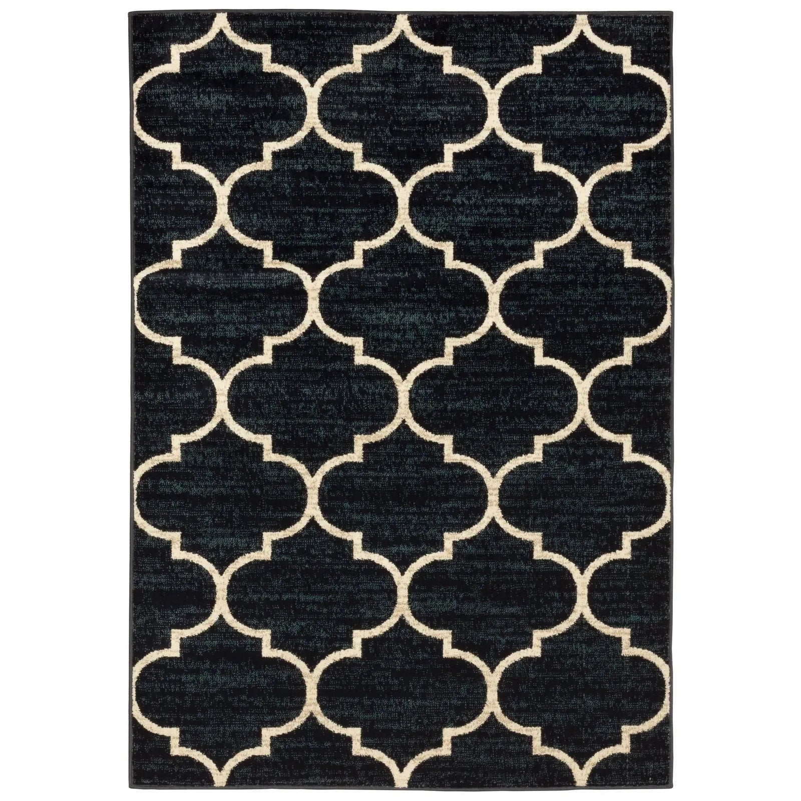 Evandale 9853B Navy/Ivory Rug