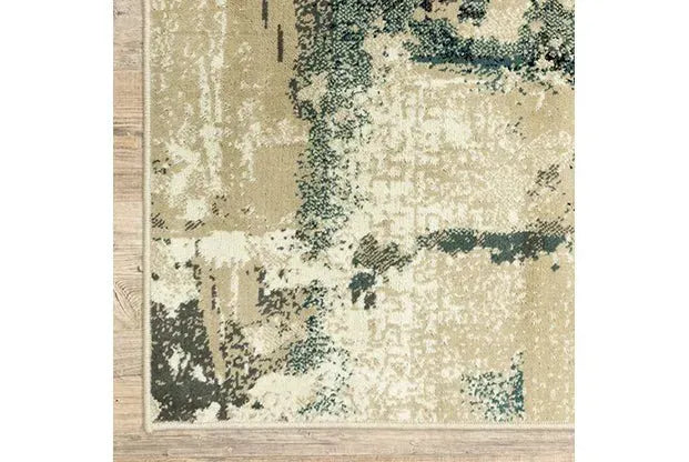 Evandale 9854A Beige/Blue Rug