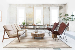 Evelina EVE-04 Taupe/Bark Rug