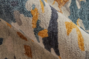 Everley EVE8644F Gray/Yellow Rug