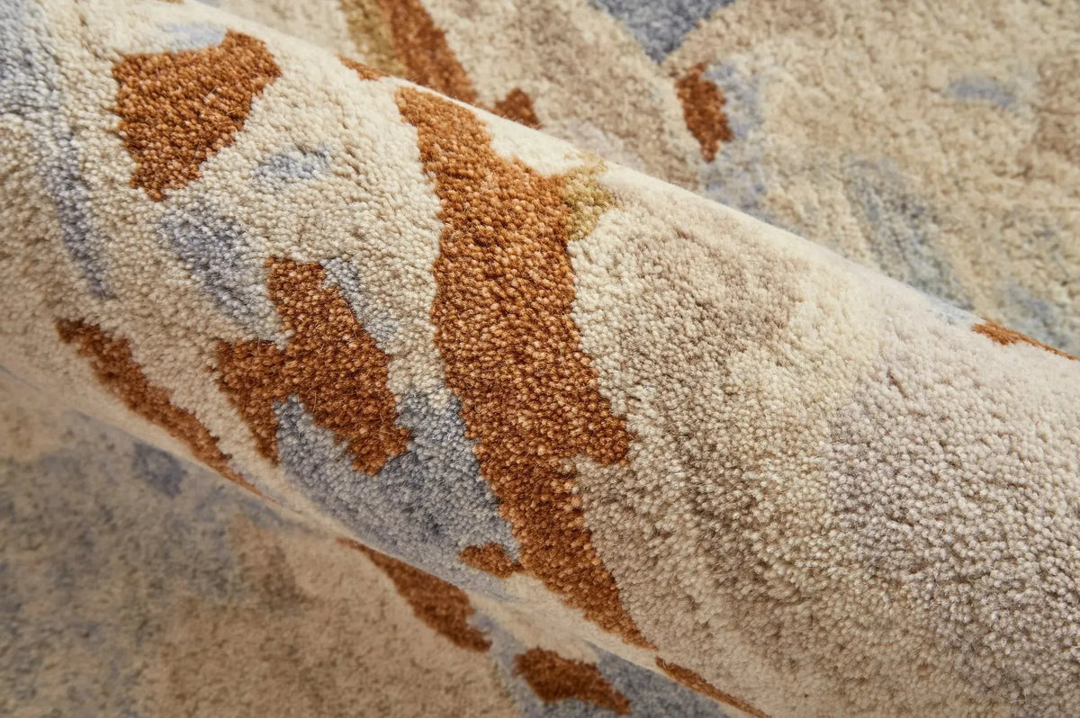 Everley EVE8644F Ivory/Blue Rug