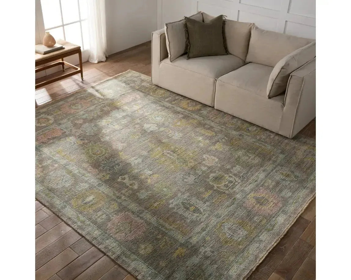 Everly EVE01 Green Rug