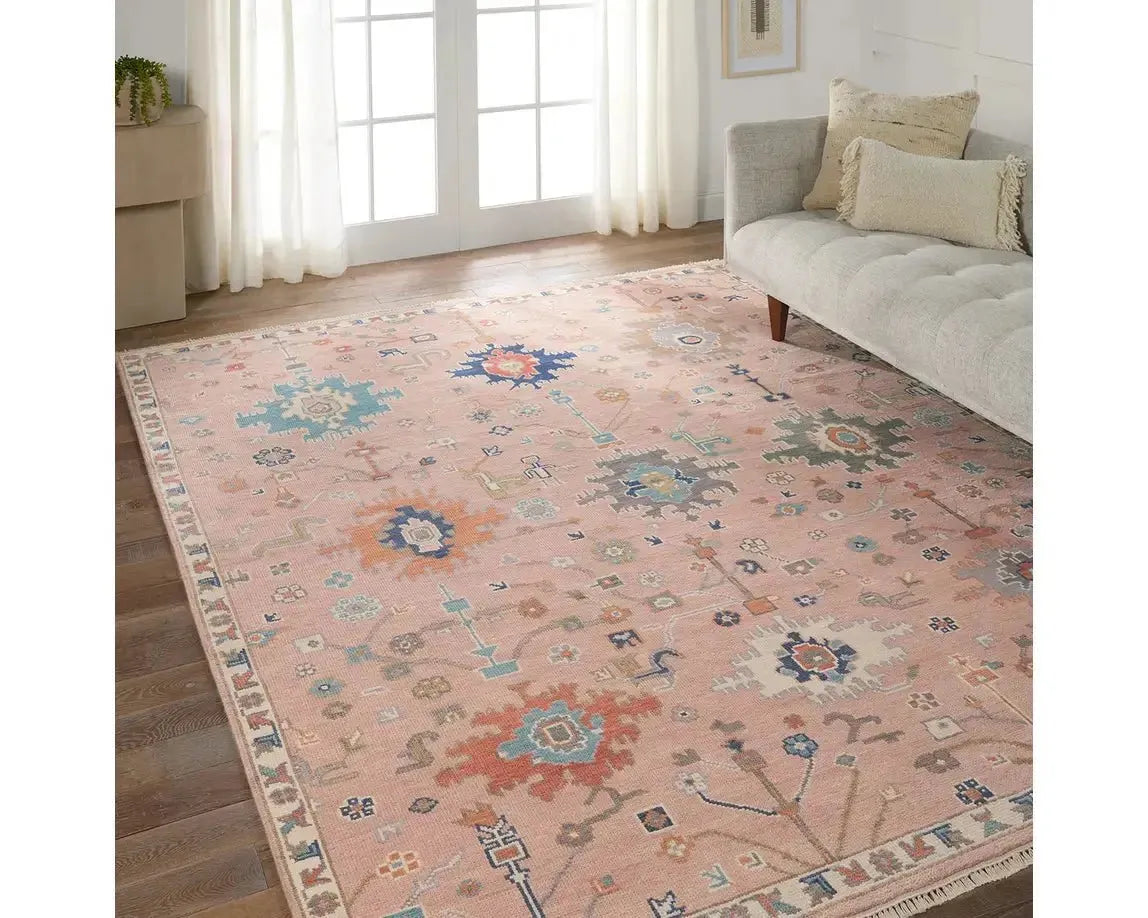 Everly EVE04 Pink Rug