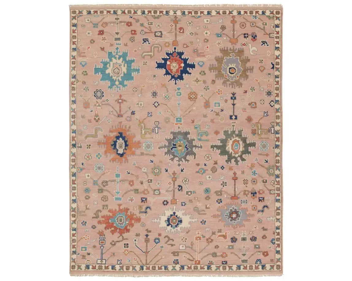 Everly EVE04 Pink Rug