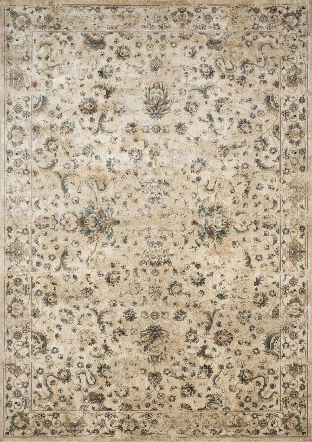 Evie By Magnolia Home Vu 04 Ivory Multi Rug