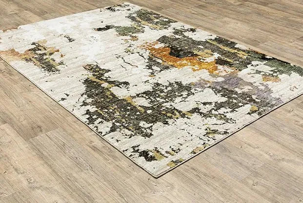 Evolution 7770J Beige/ Charcoal Rug