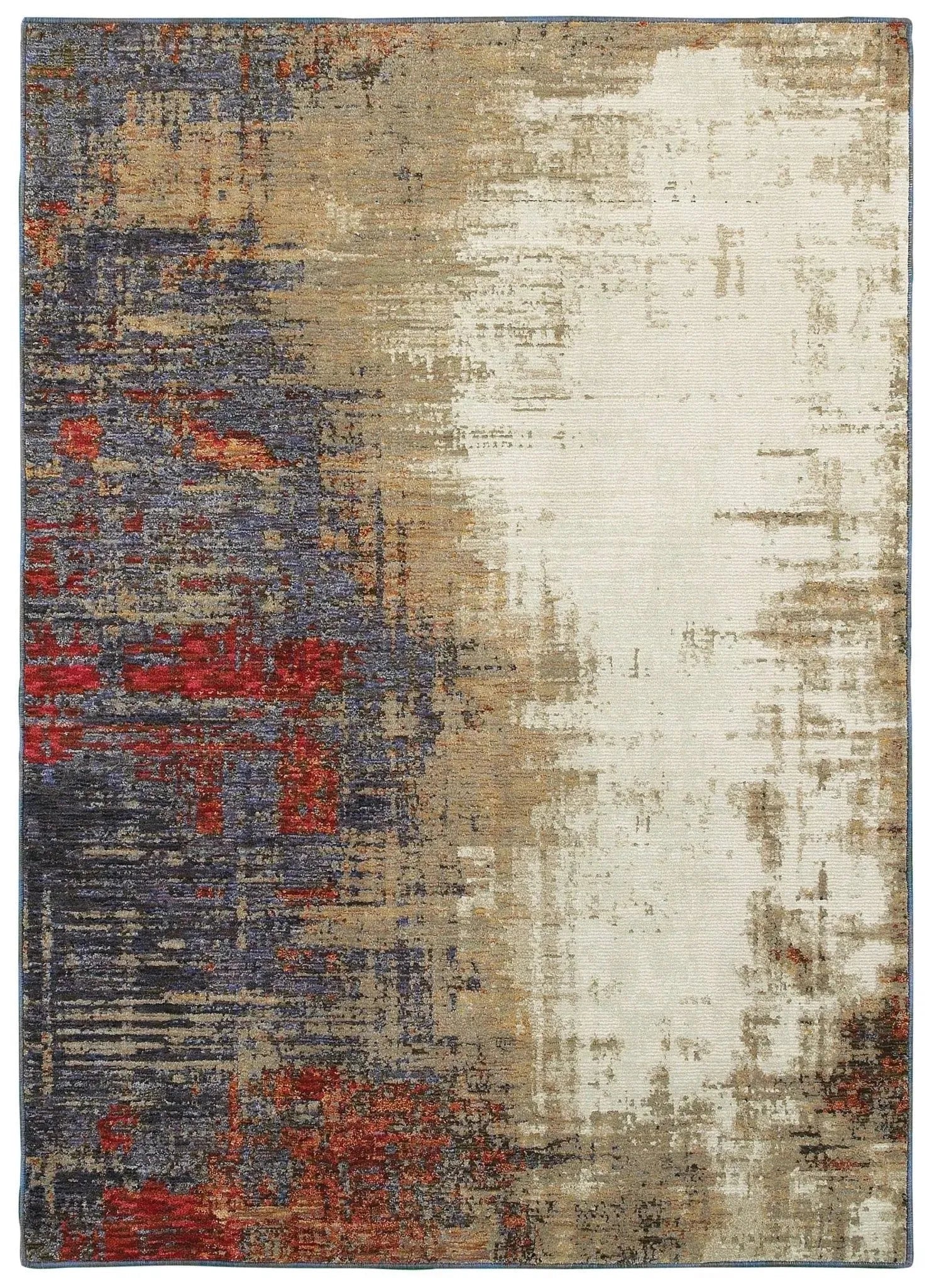 Evolution 8001A Ivory/ Multi Rug