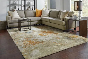 Evolution 8031B Gold/ Beige Rug