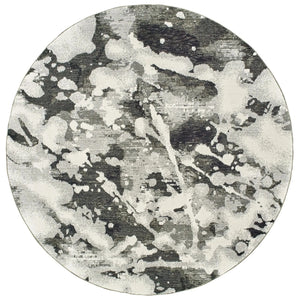 Evolution 8035B Charcoal/ White Rug