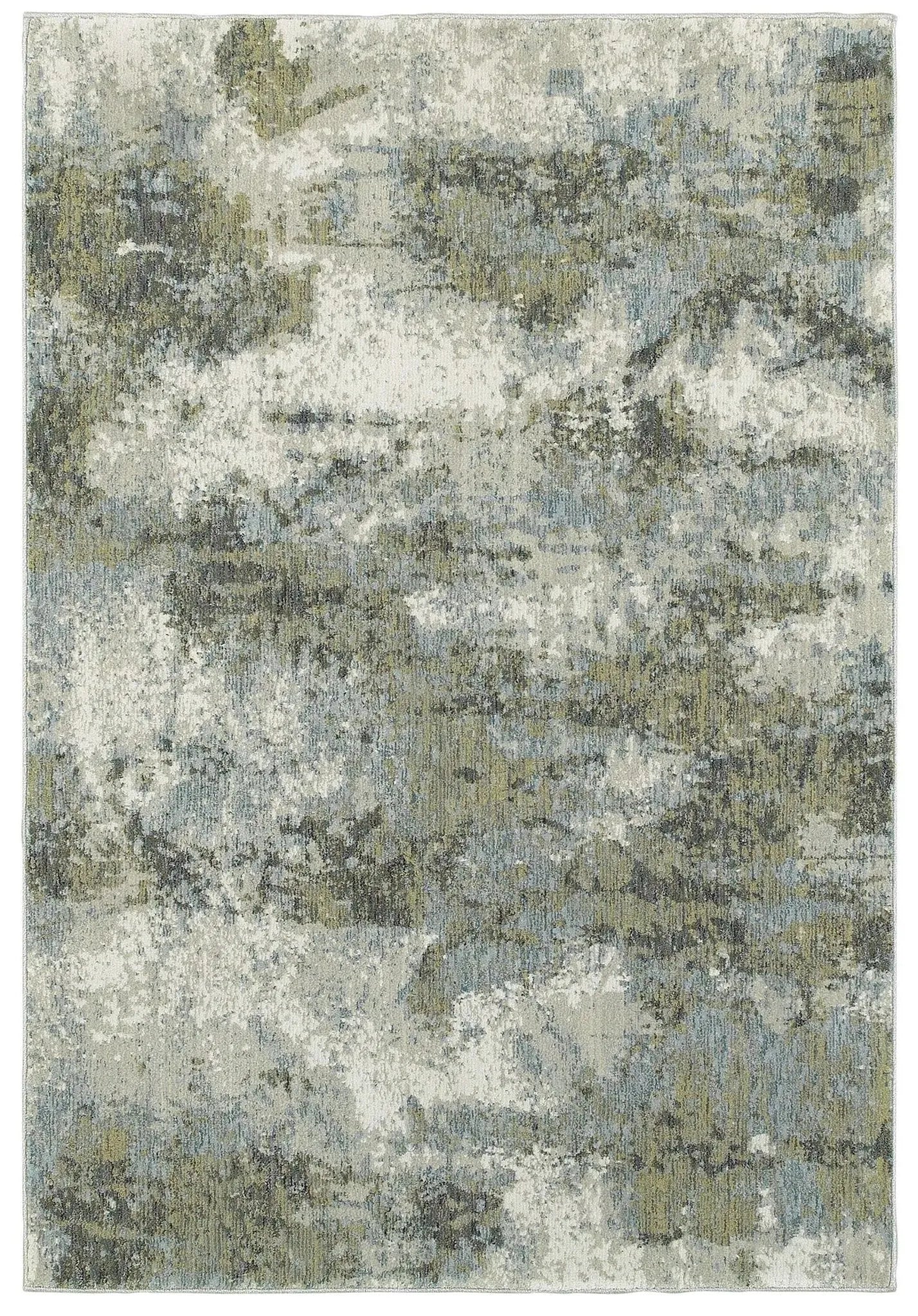 Evolution 8039E Blue/ Green Rug